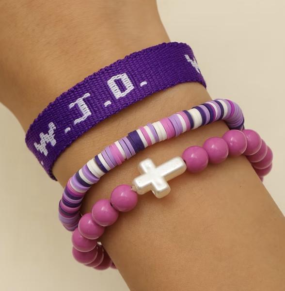 3pcs Fashion Minimalist Letter 