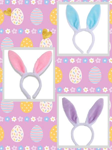 1 Pair Adorable Bunny 🐰 Ears 