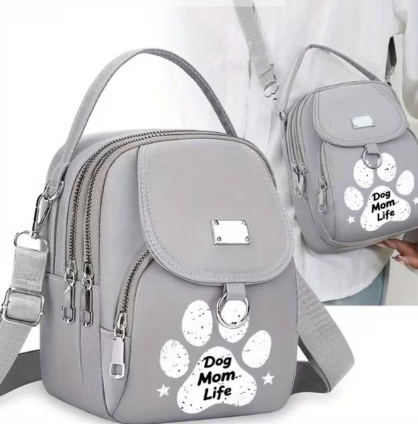 1pc Woman’s Paw 🐾 Print Crossbody Bag