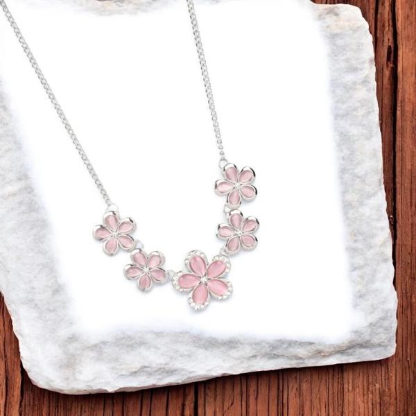 Paparazzi Necklace ~ Garden Daydream - Pink