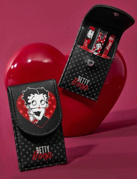 Betty Boop 4 Pcs Portable Nail Clipper Set