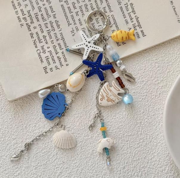 New Starfish Ocean Series Keychain