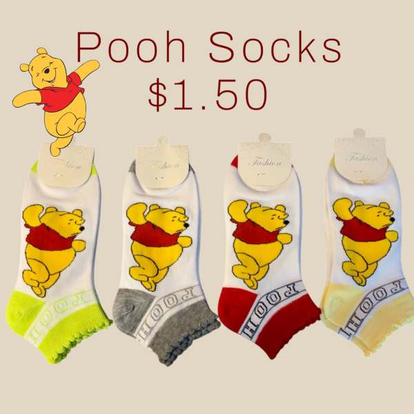 1 Pair Disney Pooh Bear Socks 