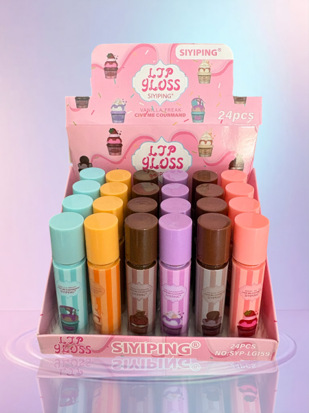 1pc Ice Cream Flavored Lip Gloss 
