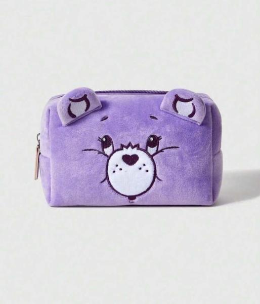 1pc Care Bears Cartoon Plush Cosmetic Bag