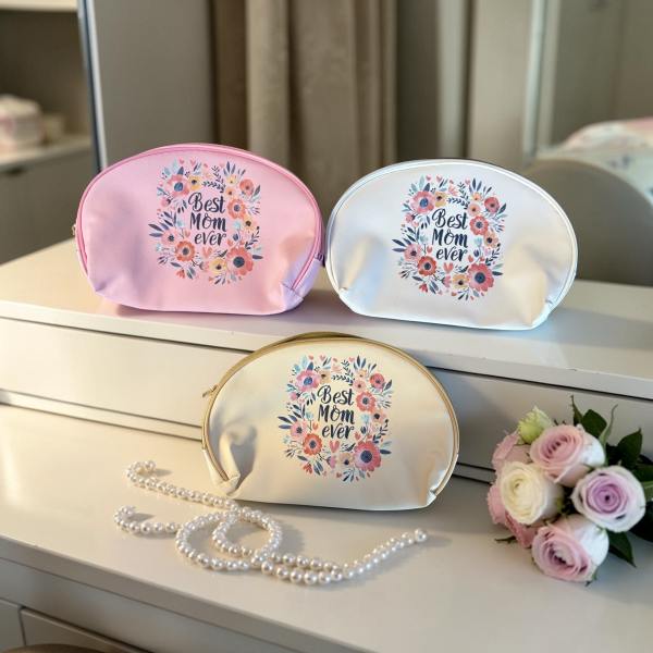 1pc Best Mom Ever Cosmetic Bags 