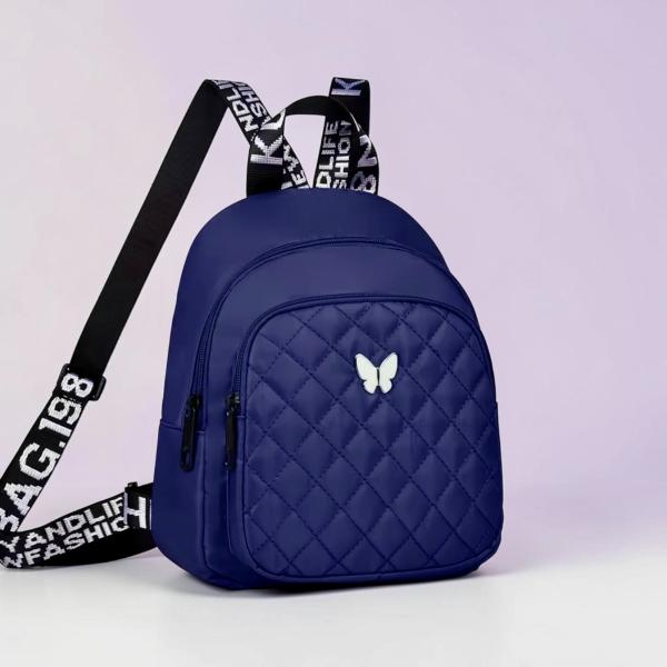 1pc Woman’s Fashion Backpack ~ Navy Blue 