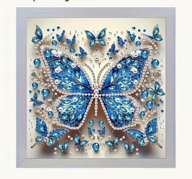 5D Diamond Art Painting Kit ~ Butterfly 🦋 