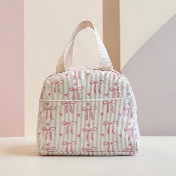 1pc Bowknot Handbag ~ White 