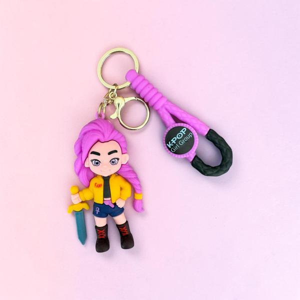 1pc K Pop Demon Hunters Keychain