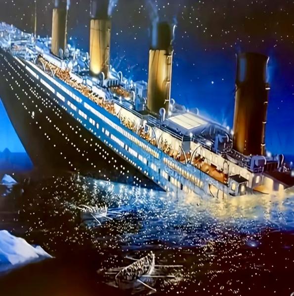 5D Diamond Art Painting Kit ~ Titanic 
