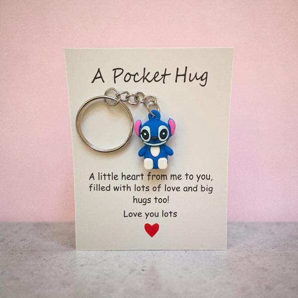 1pc Disney Stitch Pocket Hug 