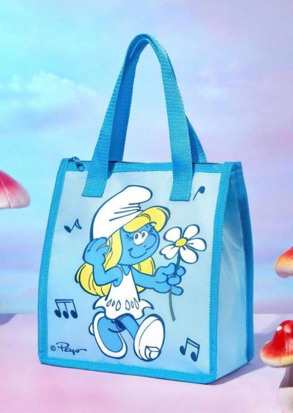 1pc The Smurfs Insulated Lunch Bag
