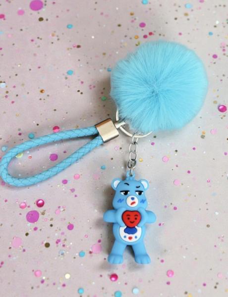 1pc Grumpy Care Bear Keychain 