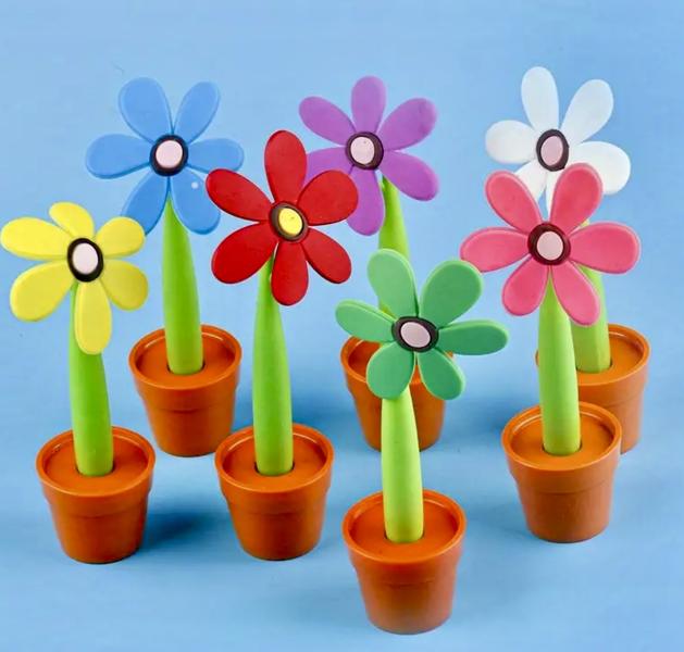 1pc Flower Pot 🌻 Gel Pens