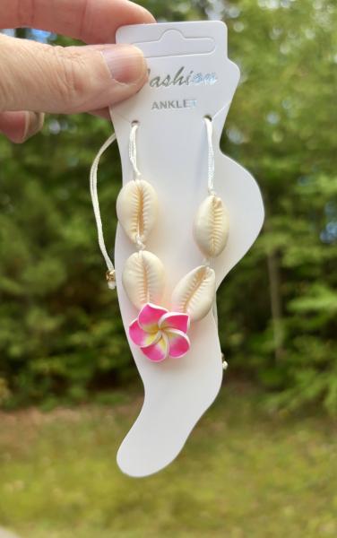 Boho Chic Pink Seashell Bracelet/Anklet