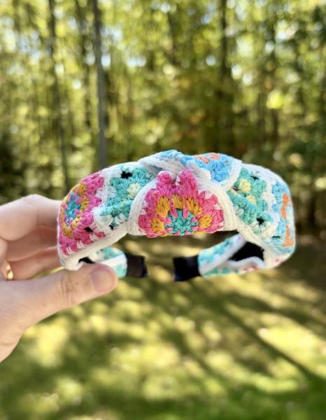 1pc Knitted Floral Headband