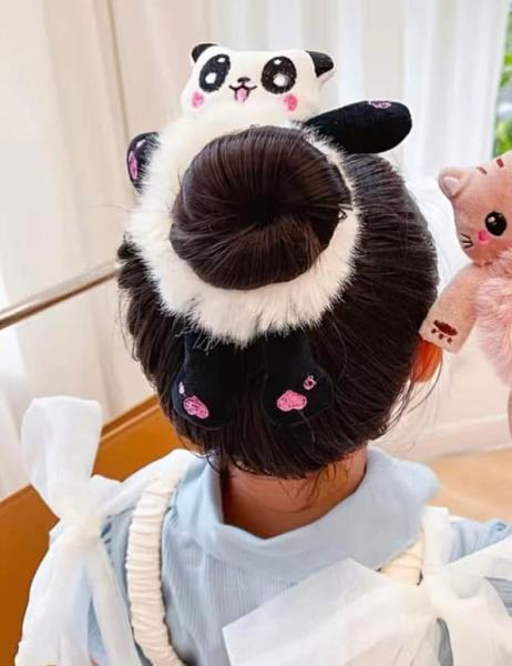 1pc Panda 🐼 Plush Hair Tie