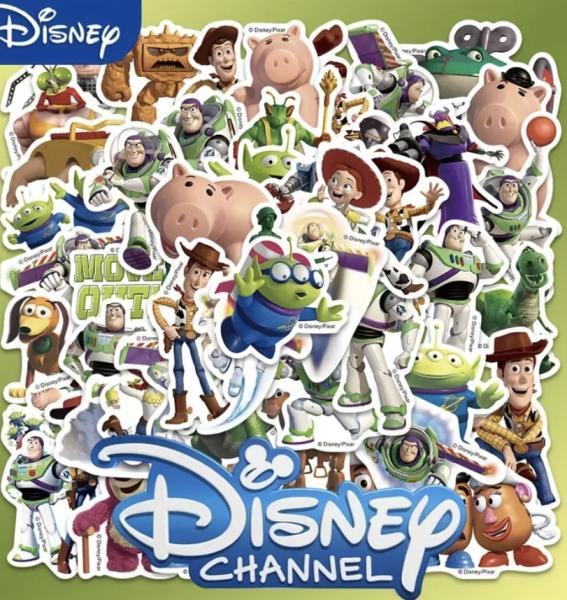 50pcs Disney Toy Story 3D Stickers