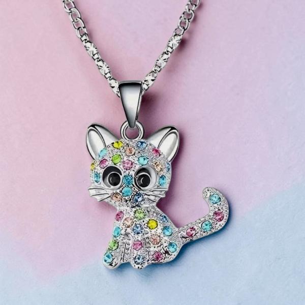 Cat necklace 
