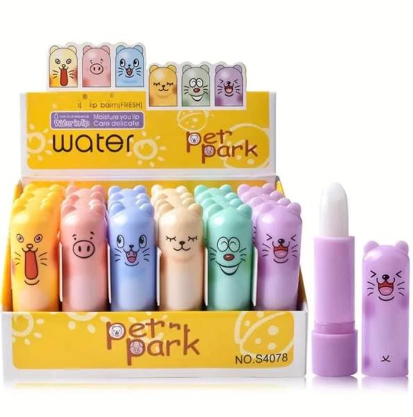 1pc Adorable Animal Shaped Lip Balm 