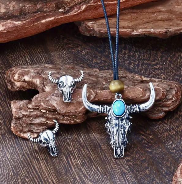 3pcs Western Necklace Set