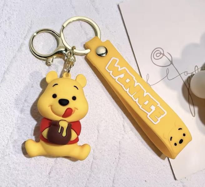 1pc Disney Pooh Bear Keychain