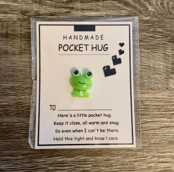 1pc Frog 🐸 Pocket Hug Card