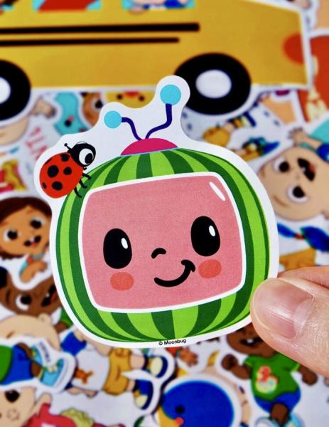 64pcs CoComelon Cartoon Stickers 