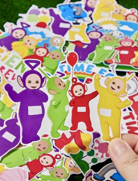 69pcs Teletubbies Cartoon Stickers