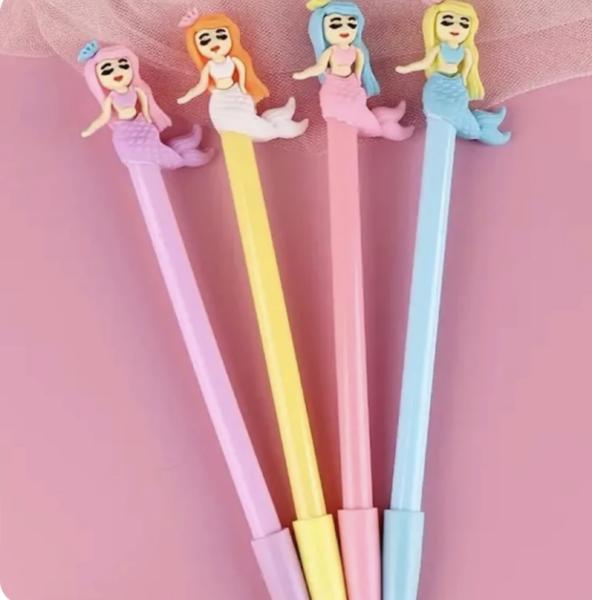4 Pack Mermaid 🧜‍♀️ Pencils ✏️ 