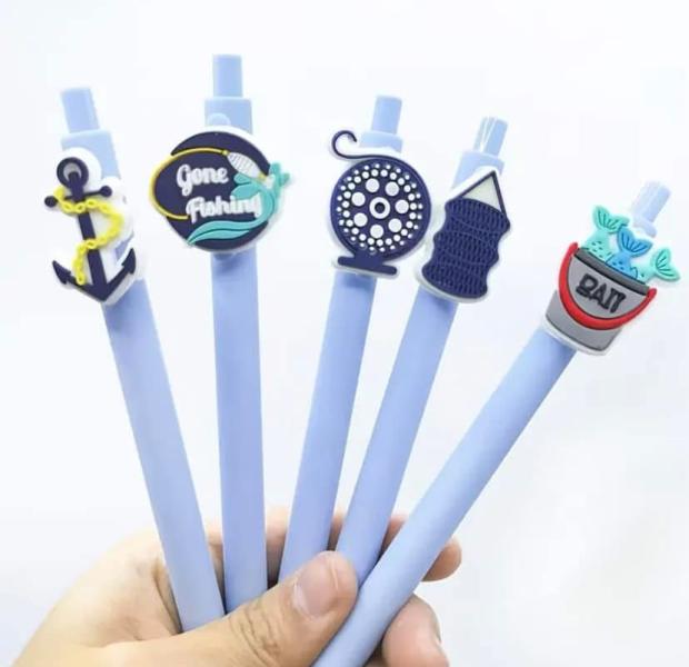  5pcs Fishing 🎣 Series Pens Set