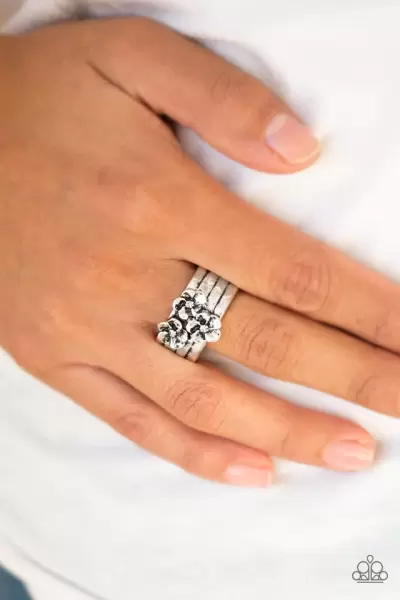 This ISLAND Is Your ISLAND - Silver Ring - Paparazzi Accessories