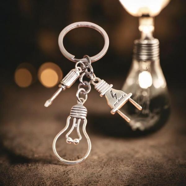 1pc Electrician’s Delight Keychain 💡 