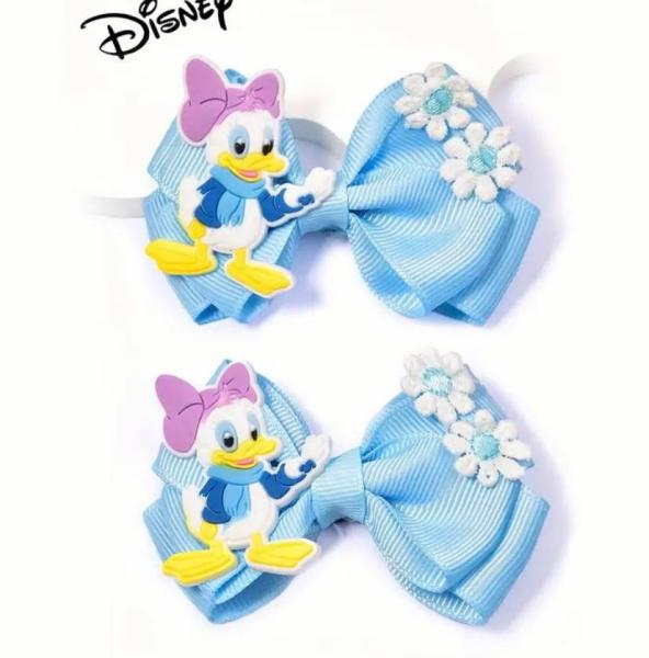 1 Pair Disney Daisy Hair Bows ~ Blue