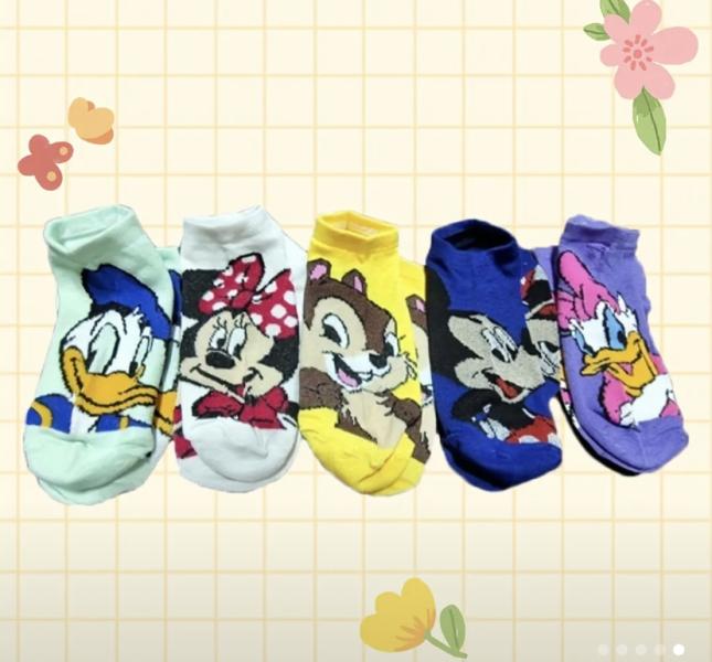 5 Pairs Minnie Mouse Socks ~ Women’s 