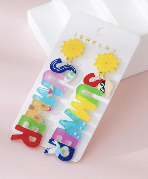 1 Pair Summer Earrings ☀️ 