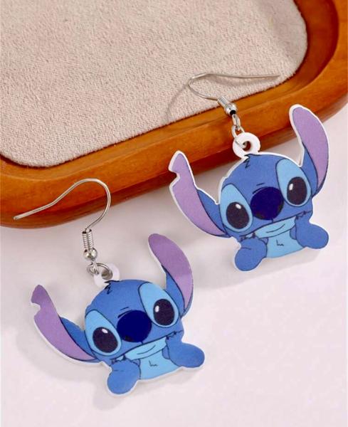 1 Pair Disney Stitch Earrings 