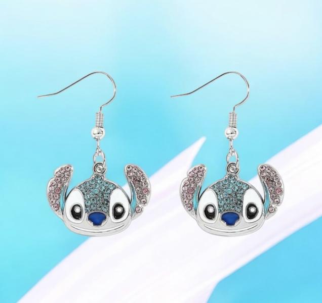 1 Pair Disney Stitch Earrings 