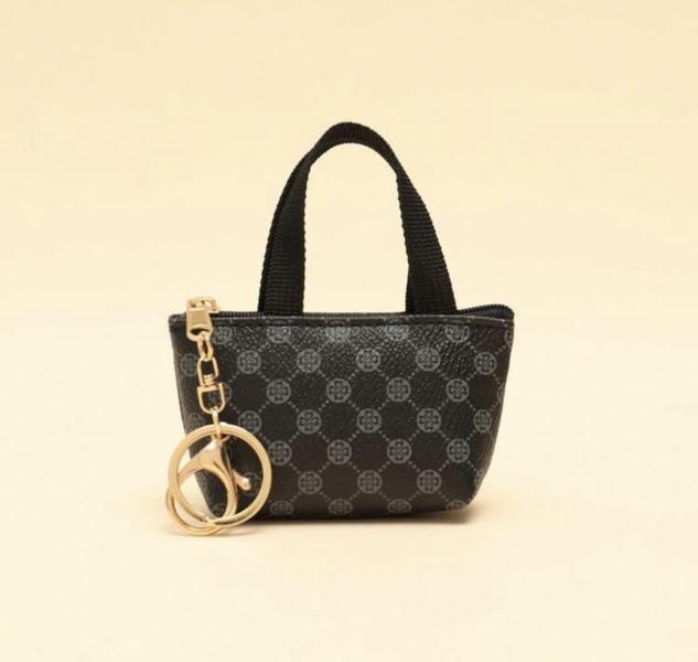 1pc Super Mini Tote Purse ~ Black