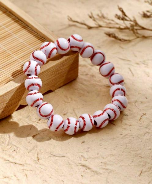 1pc Bohemian Unique Design Baseball ⚾️ Bracelet 