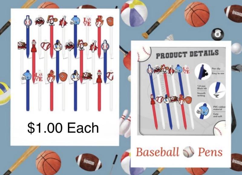 1pc Baseball ⚾️ Pen $1 each 