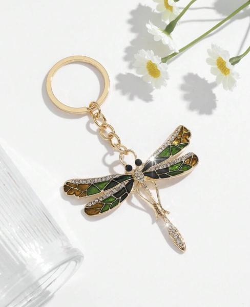 1pc Fashion Dragonfly Keychain 