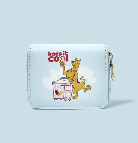 1pc SCOOBY-DOO Ice Cream Puppy Wallet