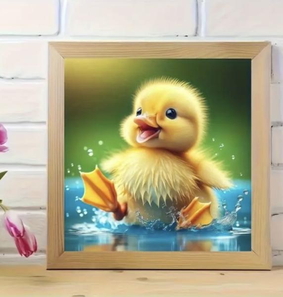 5D Diamond Art Painting Kit ~ Duck