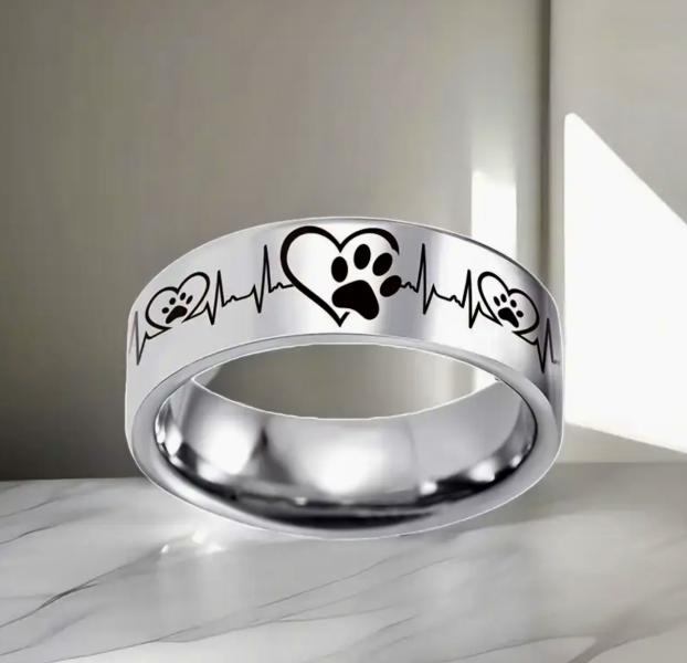 1pc Stainless Steel Dog Paw 🐾  