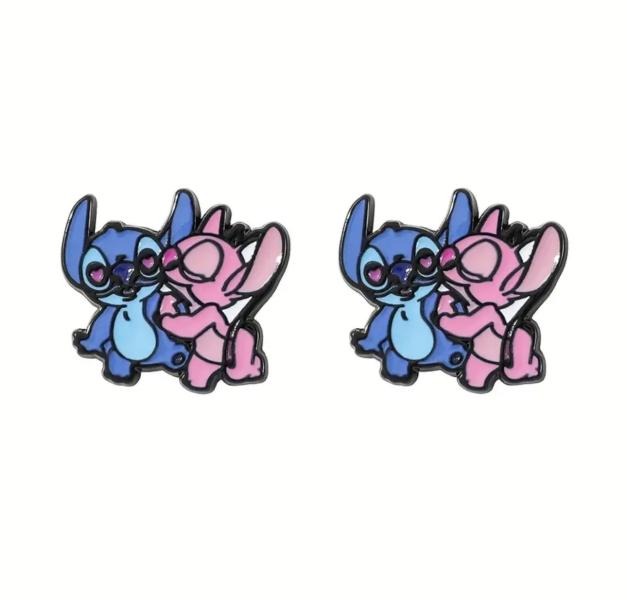 1 Pair Disney Stitch & LILO Earrings 
