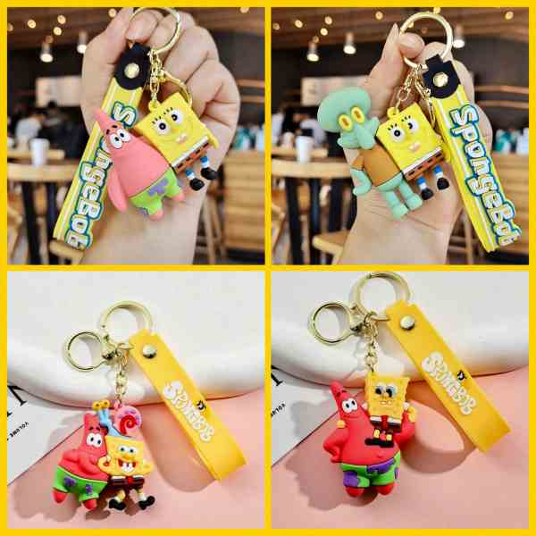 1pc SpongeBob Keychain