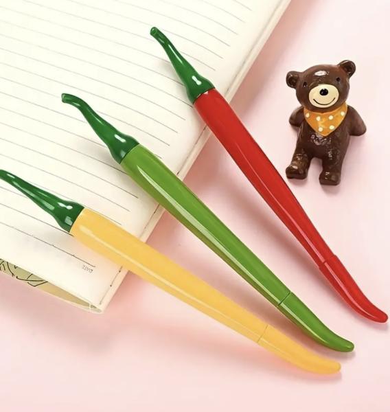 1pc Cute Pepper Shape 🌶️ Pen $1 each