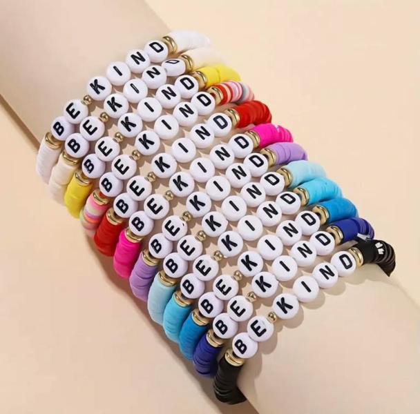 1pc Be Kind Stretch Bracelet $1.00 Each Random